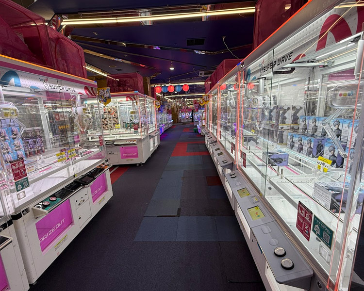 スーパーウェーブ柏店クレーンゲームコーナー