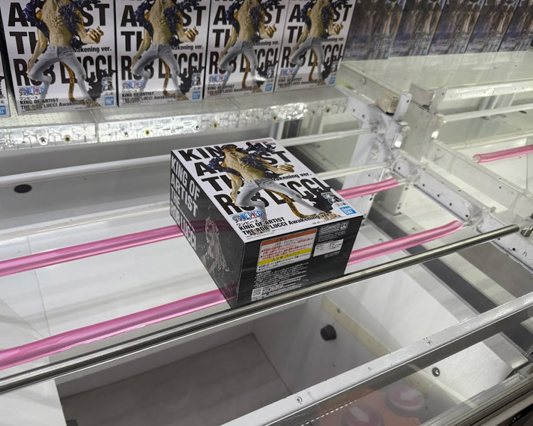 スーパーウェーブ柏店クレーンゲーム橋幅