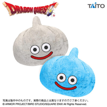 ドラゴンクエスト　AM　おおきなもこもこぬいぐるみ　スライム＆メタルスライム