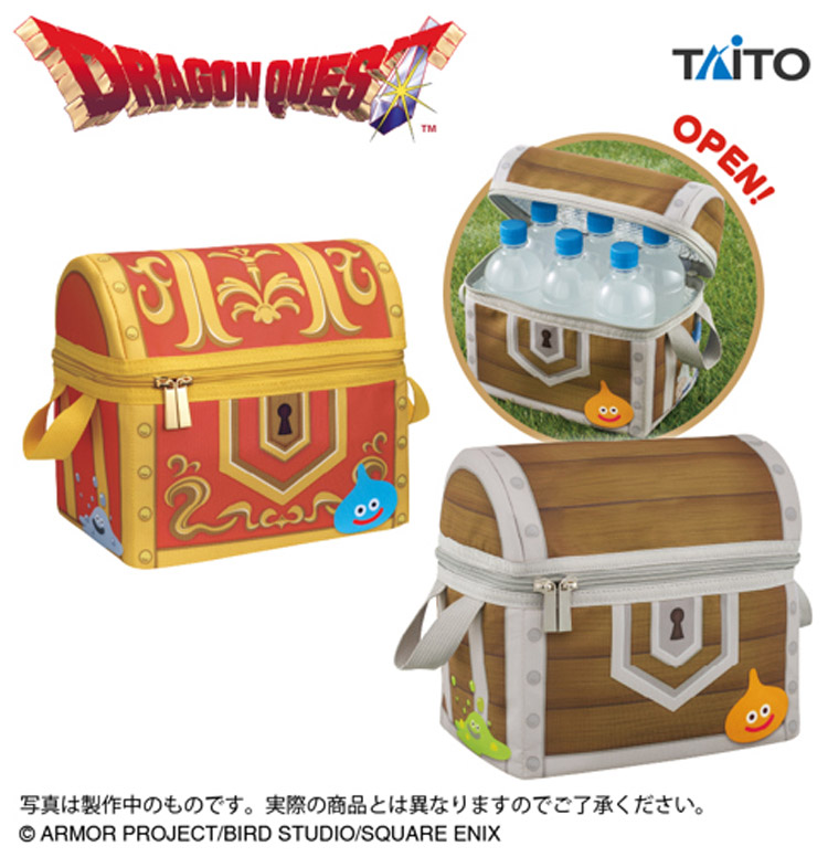 ドラゴンクエスト AM 保温保冷できちゃう宝箱 赤い宝箱&木の宝箱