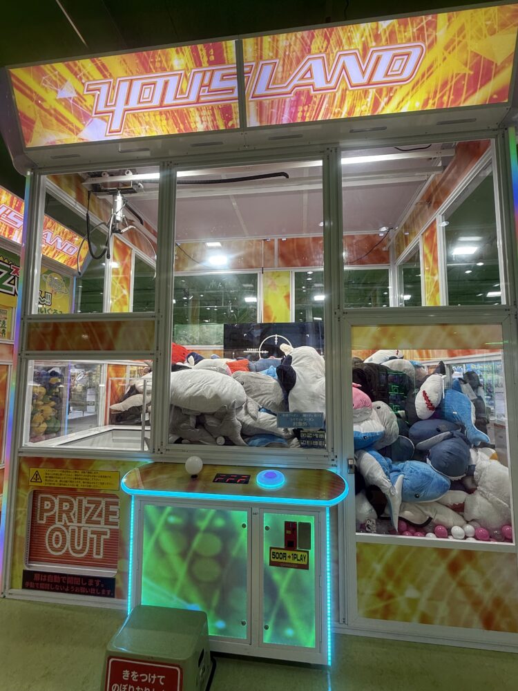 巨大クレーンゲームの写真