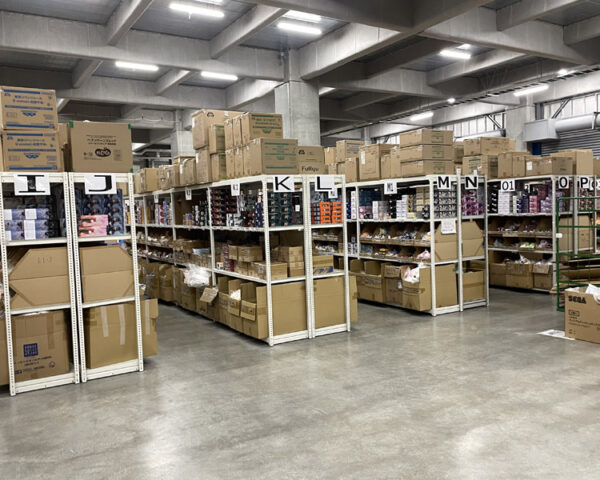 クラウドキャッチャーの景品倉庫