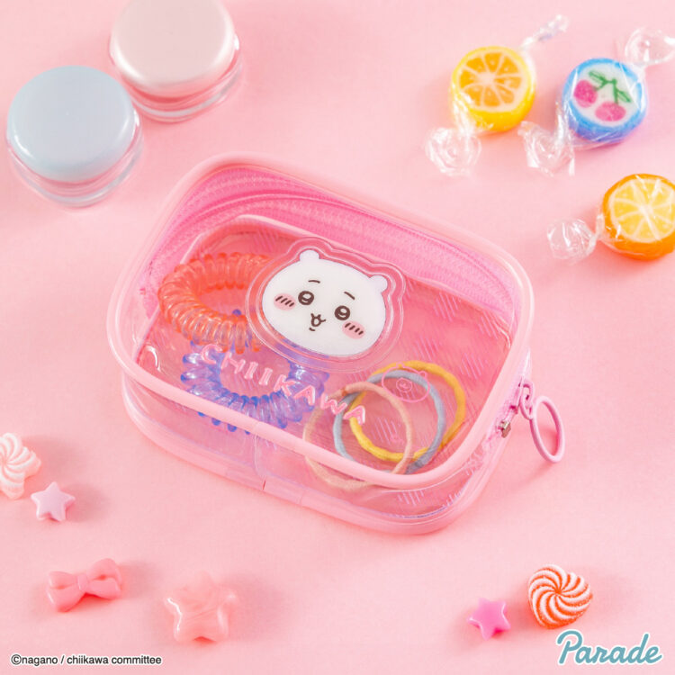 『ちいかわ』ぷっくりクリアミニポーチ