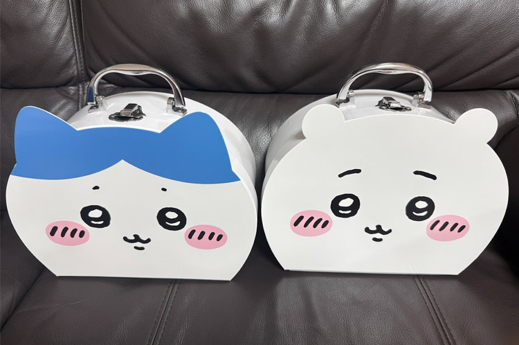 『ちいかわ』トランクケースの実際の写真