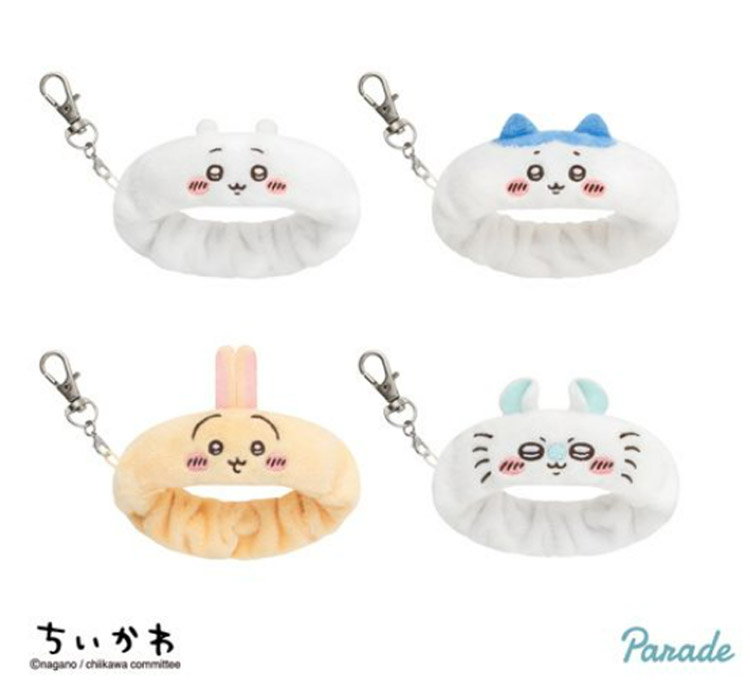 『ちいかわ』リストバンドキーホルダー