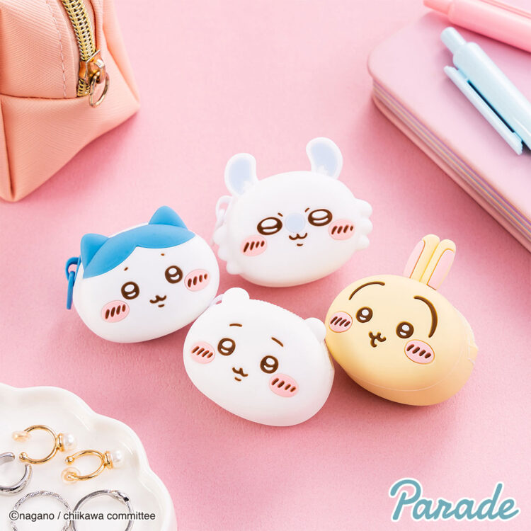 『ちいかわ』おかおミニシリコンポーチ