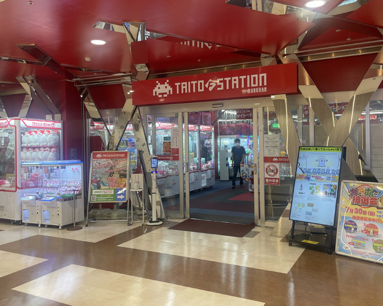 ショッピングモールのゲームセンター