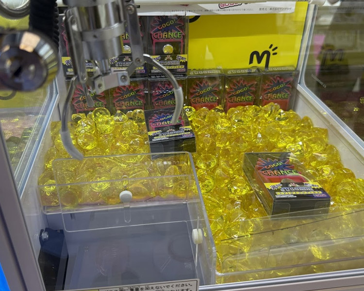 爪の先にゴムがついてるミニクレもある