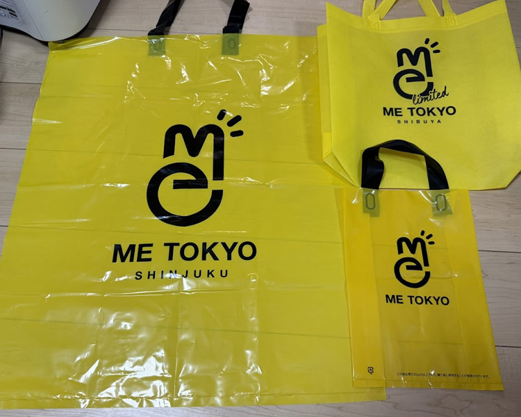 お店のオリジナルのバッグ