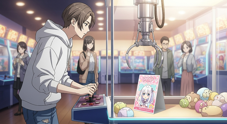 備品・景品ではないものを意図的に狙う