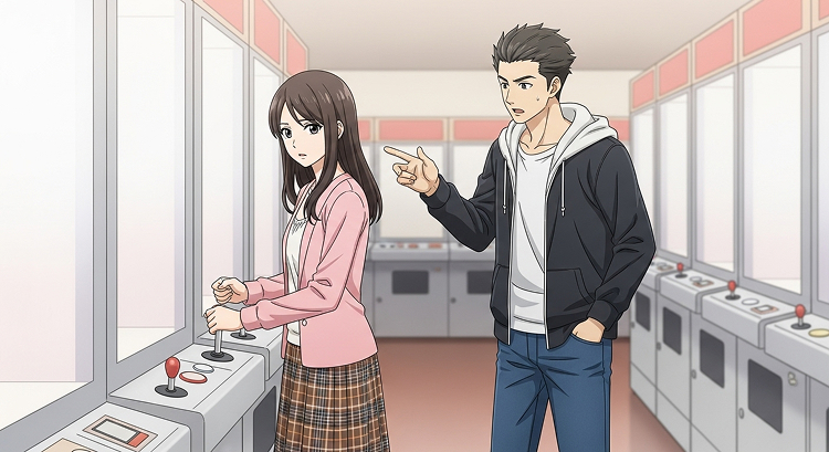 他人のプレイに対して、求められていないアドバイスで声かけをする