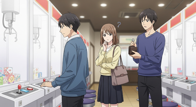 後ろに人が並んでいても、種類展開の景品を連続で取り続けて交代しない