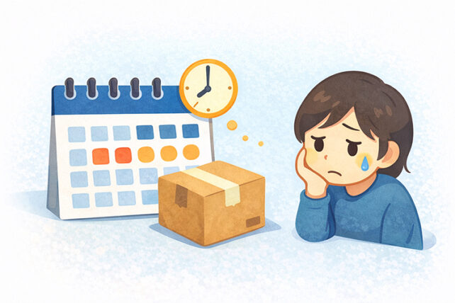 発送が遅くて困ってる人