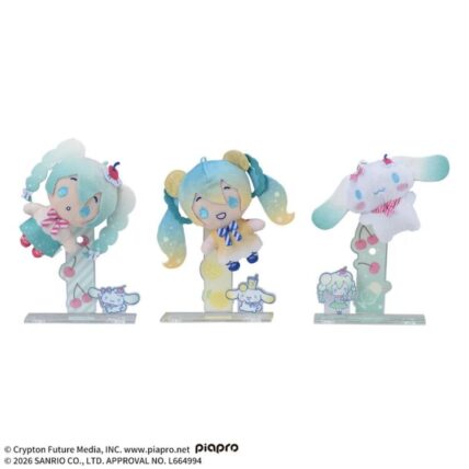初音ミク×シナモロールアクぬいForAmusement～クリームソーダ・レモンソーダ～ 違う見せ方