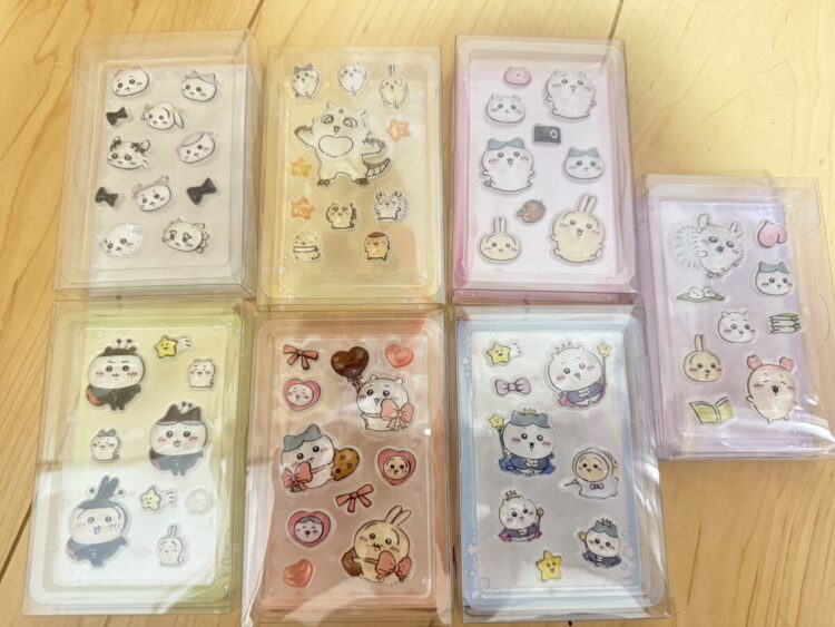 『ちいかわ』PUKU CHURU seal① ゲーセンでコンプリート