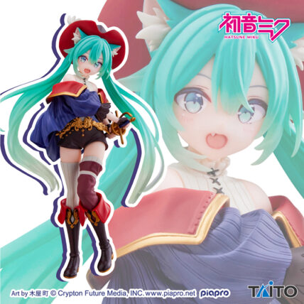 初音ミク　Wonderland フィギュア　長靴を履いた猫