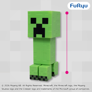 マインクラフト クリーパーBIGフィギュア